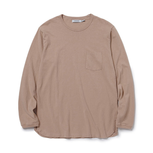 DWELLER L/S TEE COTTON JERSEY HEAVY WEIGHT (C3512