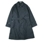 FINX POLYESTER DOUBLE CLOTH SOUTIEN COLLAR COAT