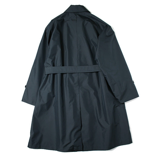 FINX POLYESTER DOUBLE CLOTH SOUTIEN COLLAR COAT