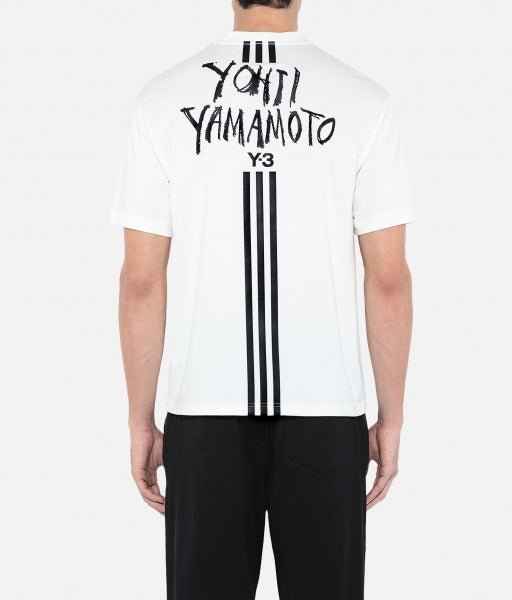 Y-3 Signature Graphic Tee  / WHITE