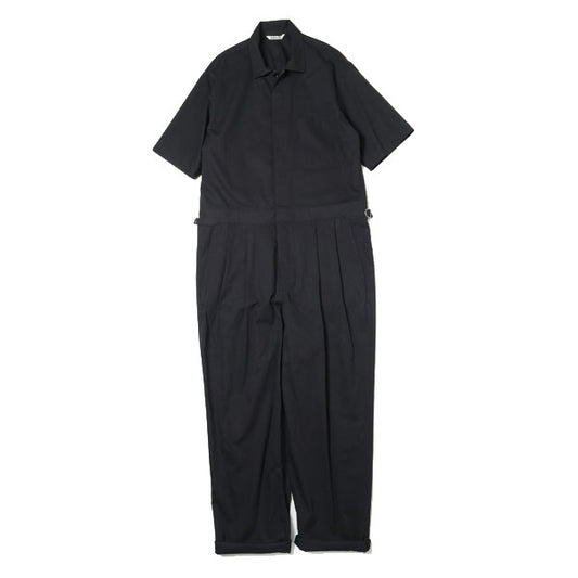 WASHED CAVALRY TWILL JUMPSUIT