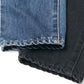 HIGH WAIST SILK DENIM SLIM PANTS