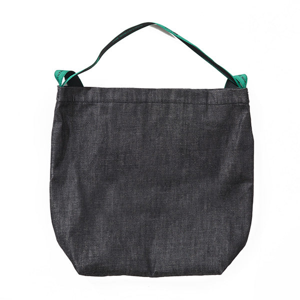 Denim Logo Tape Tote
