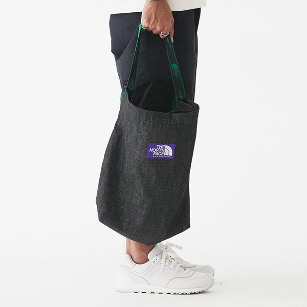 Denim Logo Tape Tote