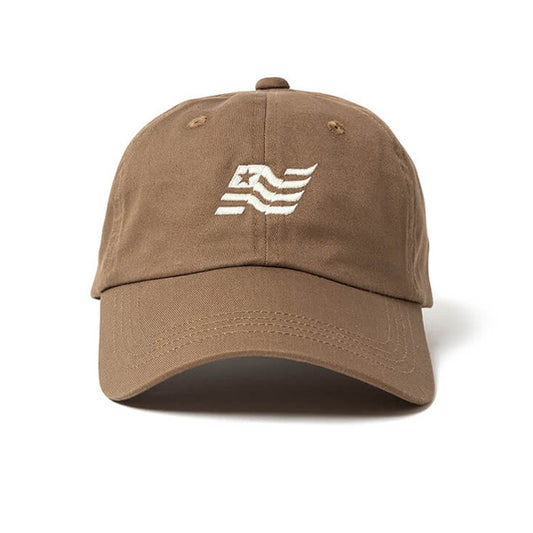 DWELLER 6P CAP "FLAG" COTTON TWILL