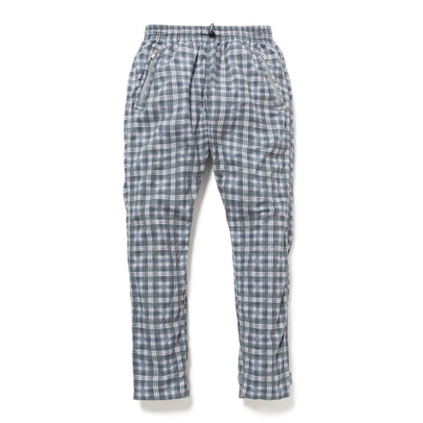 SOLDIER EASY PANTS COTTON TWILL PLAID PRINT