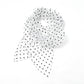 FLOCKED MESH SCARF