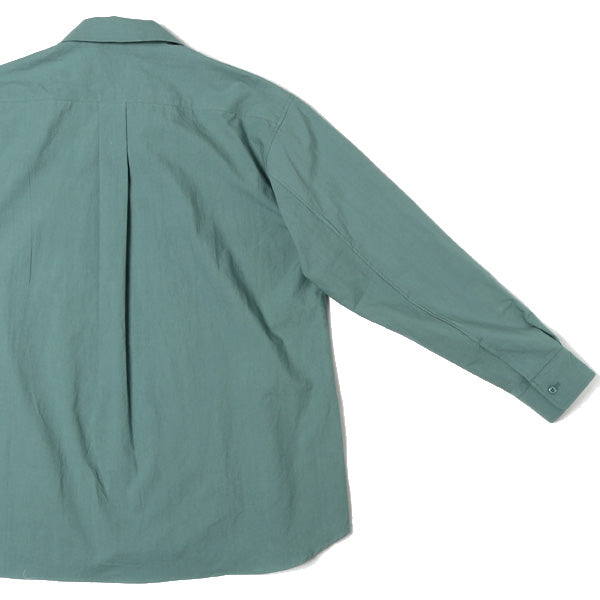 OPEN COLLAR L/S SHIRT