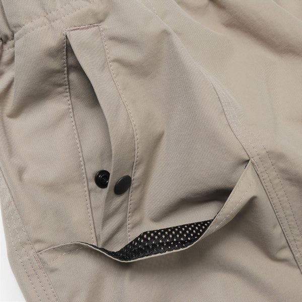 Belted Center Seam Short - Nylon Tussore