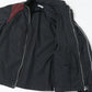 Nylon track zip blouson