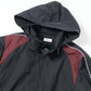 Nylon track zip blouson