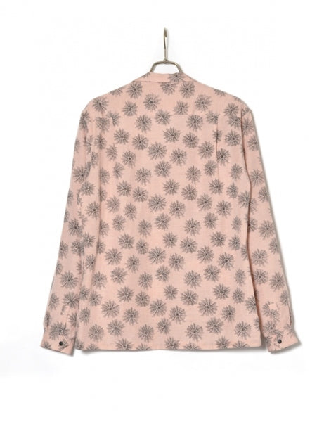 ORIENTAL OPEN COLLAR L/S SHIRT