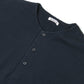 HIGH GAUGE PIQUE DOUBLE CLOTH HENLEY NECK