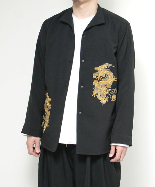 ORIENTAL MIDDLE LENGTH SHIRT JKT