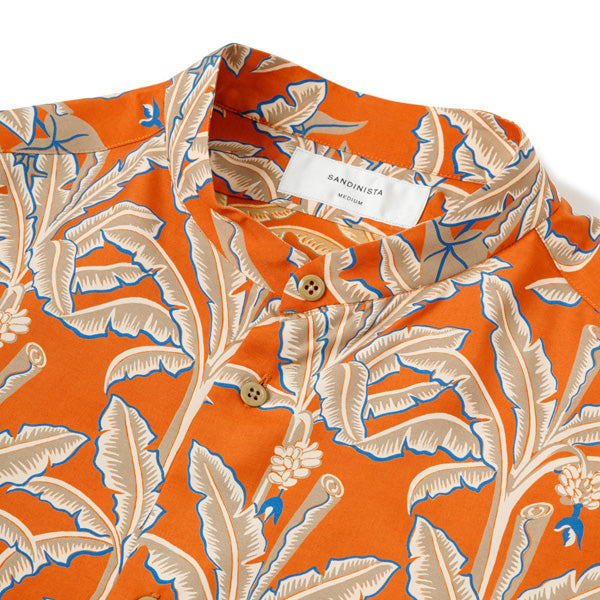 Band Collar Local Aloha Shirt