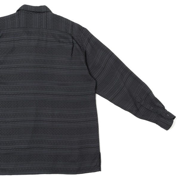 Open Collar L/S Shirt