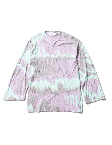 TIE DYE FLARE L/S TOP