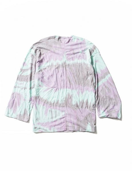 TIE DYE FLARE L/S TOP