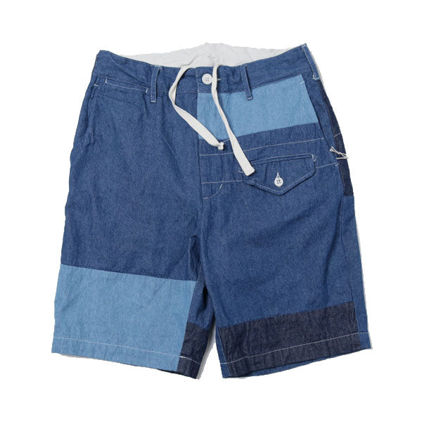 Ghurka Short - Washed 8oz Denim