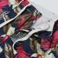 Sunset Short - Hawaiian Floral Java Cloth