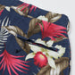 Sunset Short - Hawaiian Floral Java Cloth