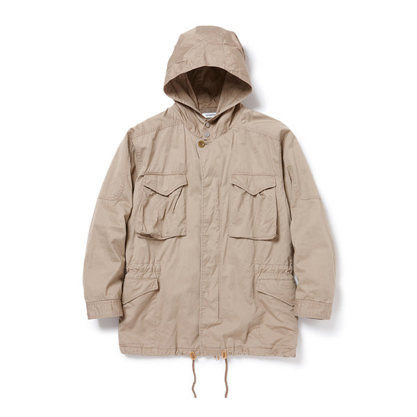 HUNTER HOODED COAT C/L TWILL