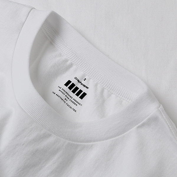 Graphpaper) 2-Pack Crew Neck Tee (GU241-70101B) | Graphpaper