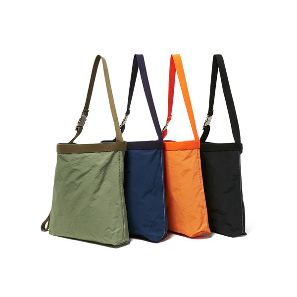 Cotton Nylon Grosgrain Shoulder Bag