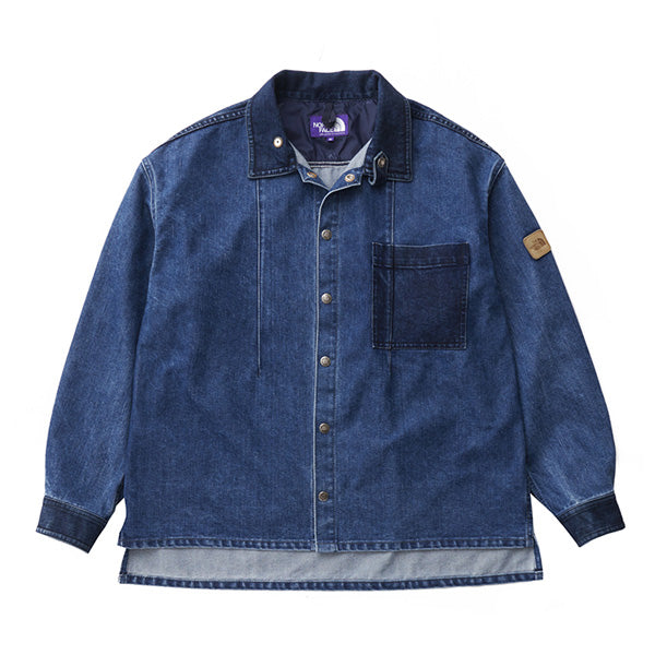 Broken Twill Denim Shirt Jacket