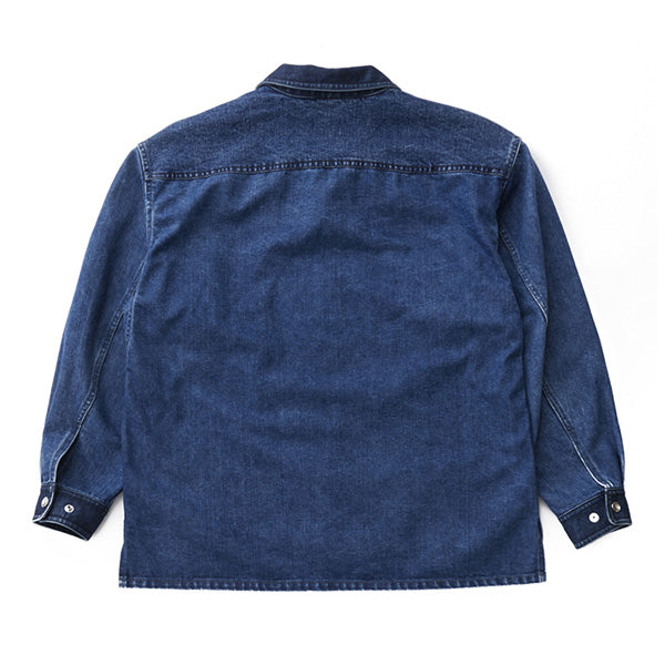 Broken Twill Denim Shirt Jacket