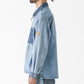 Broken Twill Denim Shirt Jacket