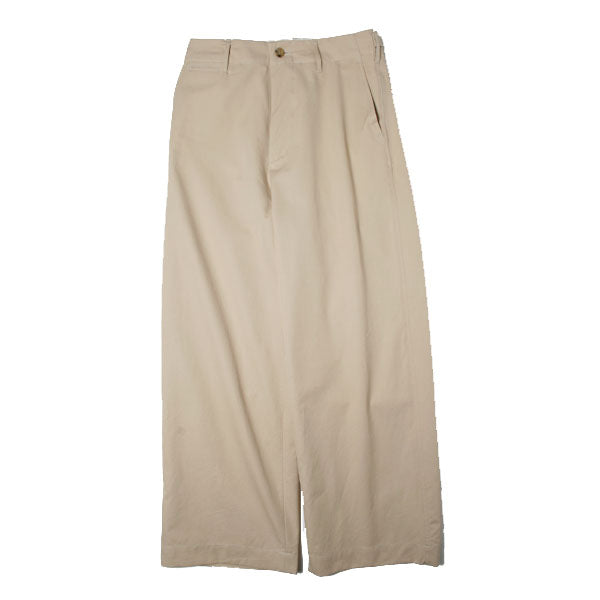 WASHED FINX LIGHT CHINO WIDE PANTS