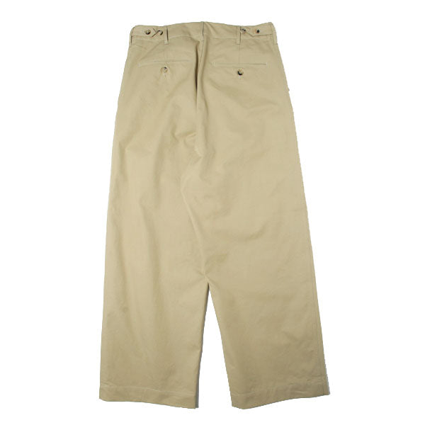 WASHED FINX LIGHT CHINO WIDE PANTS