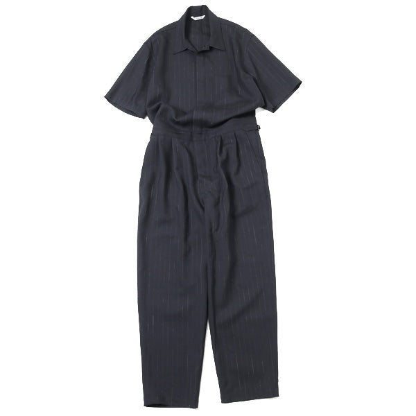 WOOL CUPRA LINEN CLOTH JUMPSUIT