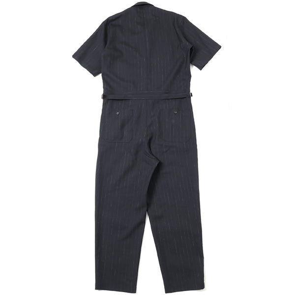 WOOL CUPRA LINEN CLOTH JUMPSUIT