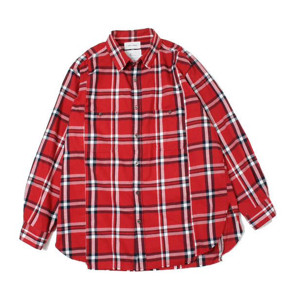 RESIZED UTILITYSHIRTS ORGANIC COTTON PLAID FLANNEL