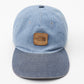 Broken Twill Denim Field Cap