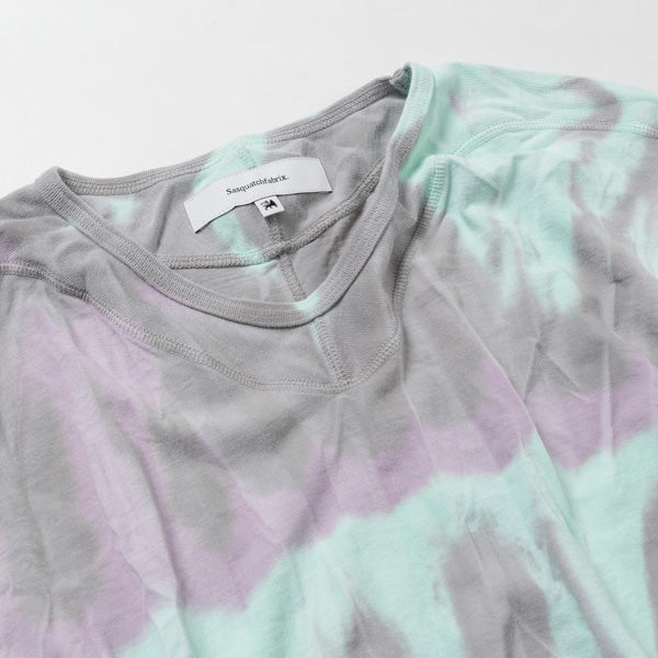 TIE DYE FLARE L/S TOP