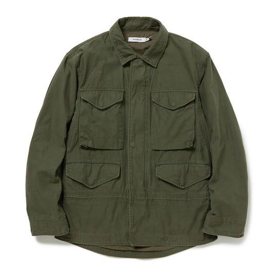 TROOPER JACKET COTTON BACK SATIN