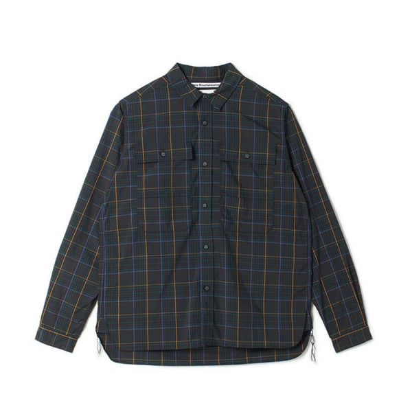 MULTI CHECK TRIPLE STITCHED W POCKET SHIRT