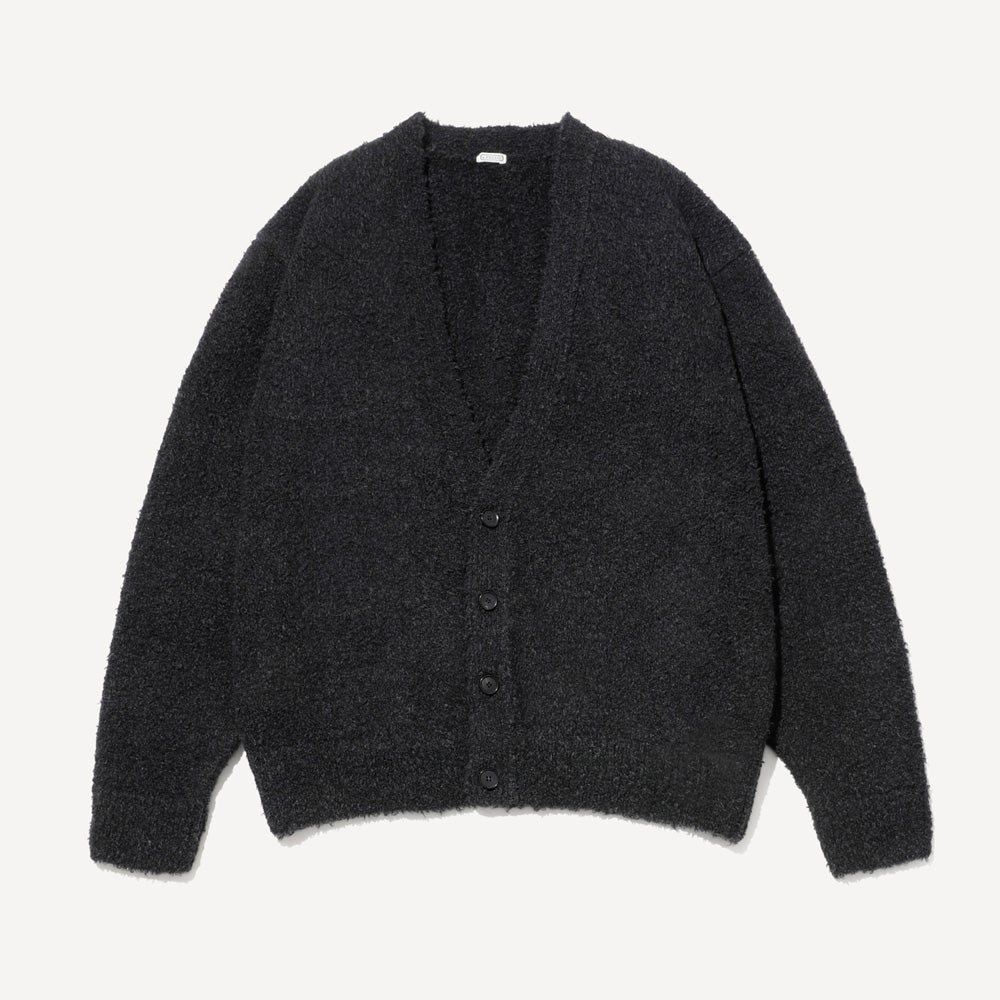 A.PRESSE (ア プレッセ) Cashmere Mole Yarn Cardigan 25AAP-03-19