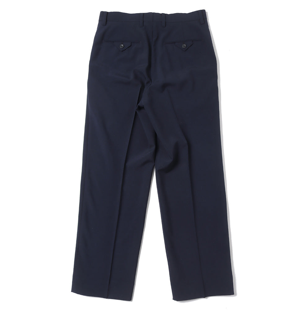 Wool tropical 2 tuck-trousers