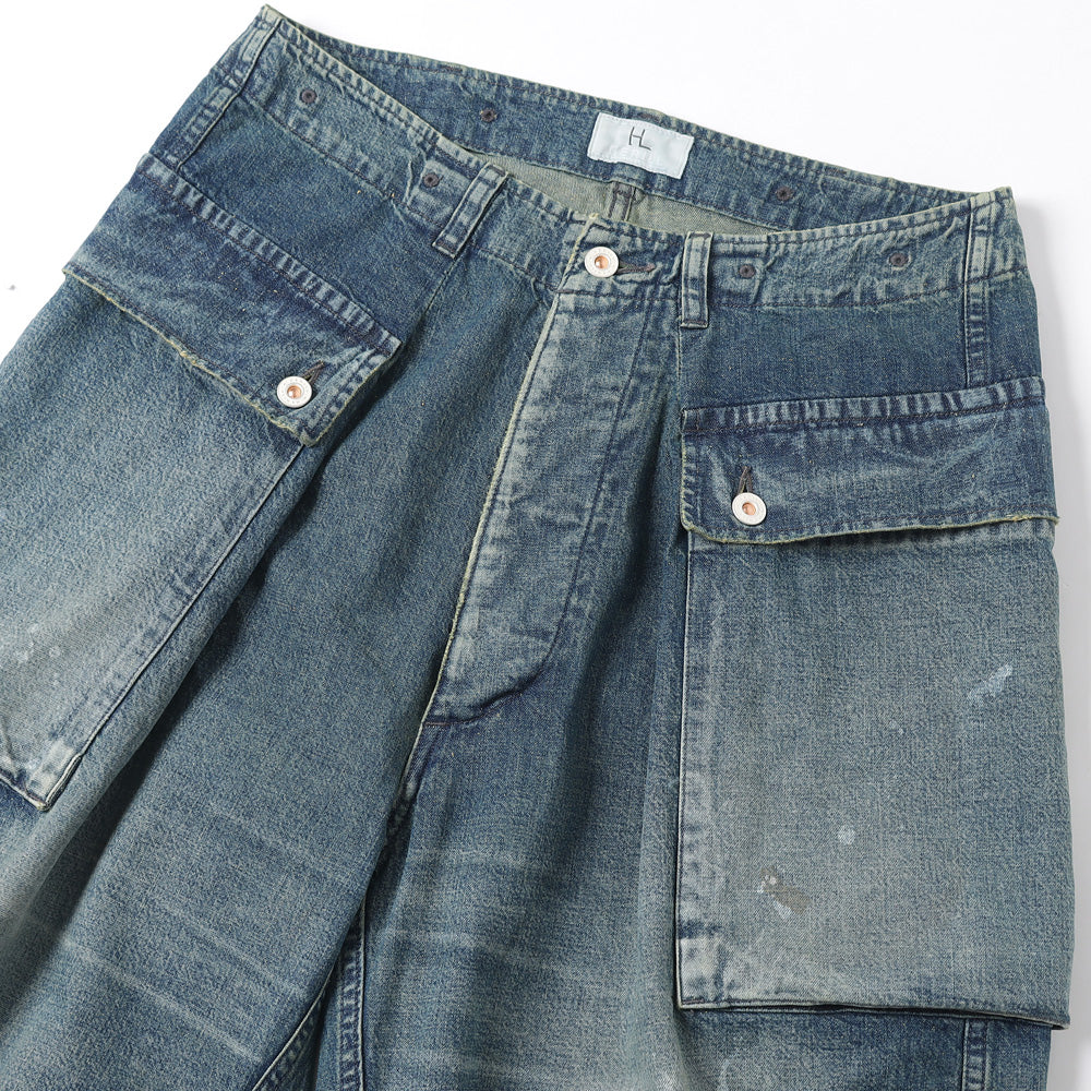 Nep denim M44 Trousers
