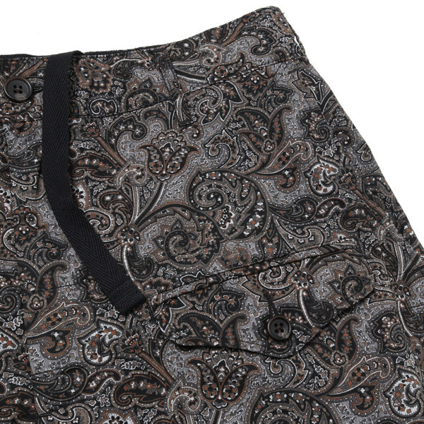 Ghurka Short - Paisley Print