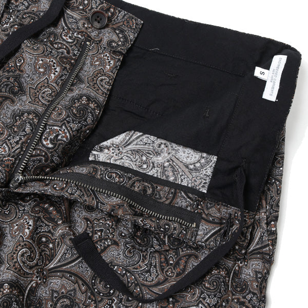 Ghurka Short - Paisley Print