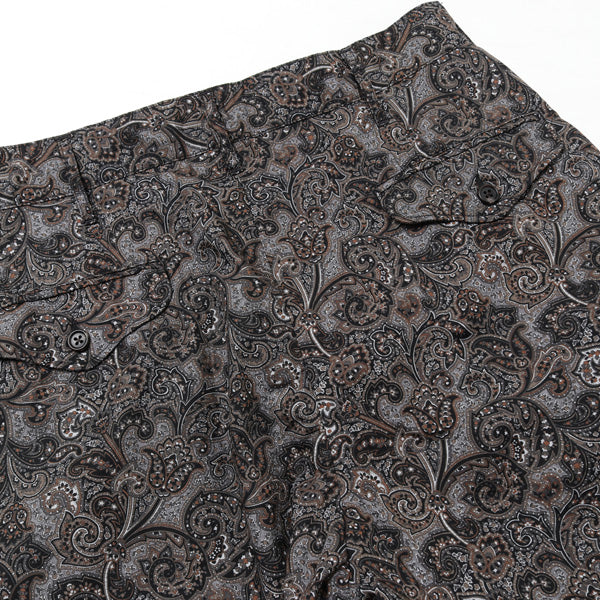 Ghurka Short - Paisley Print