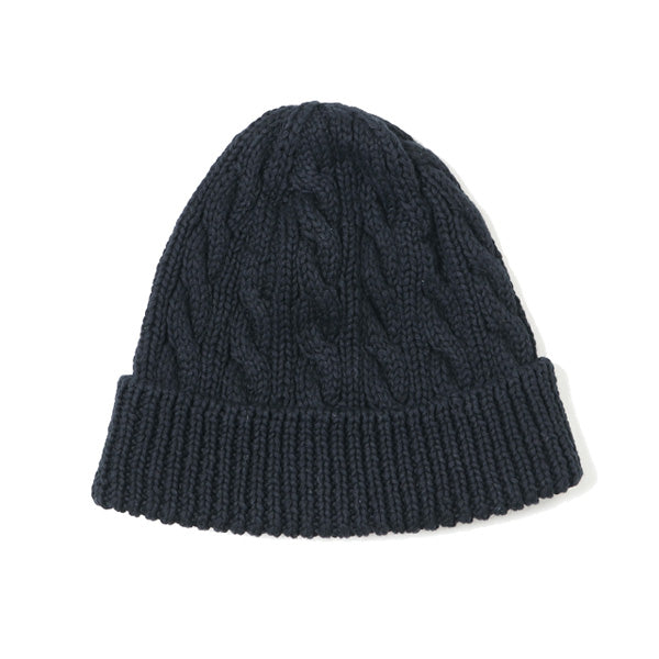 CABLE KNIT CAP(C/L)