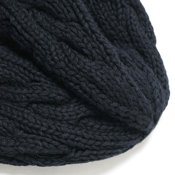 CABLE KNIT CAP(C/L)