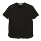 DWELLER HENLEY NECK S/S TEE COTTON JERSEY OVERDYED