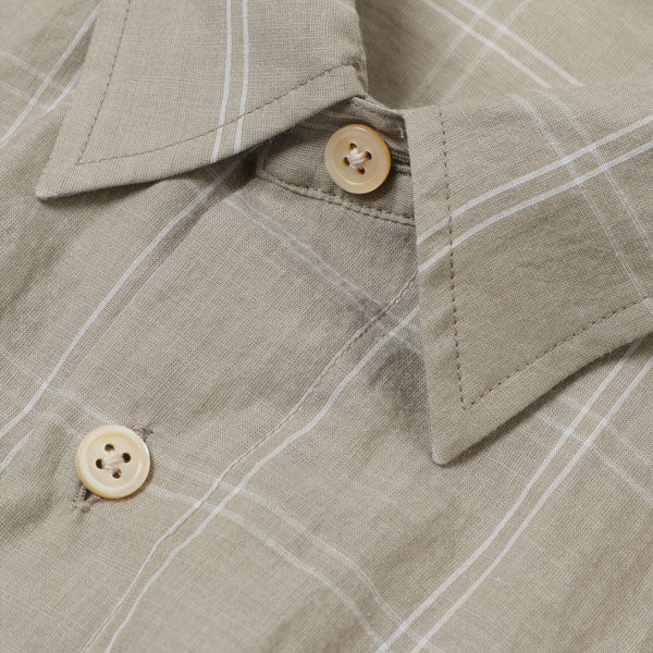 SUPER LIGHT CHECK BIG SHIRTS (A9SS01GC) | AURALEE / シャツ